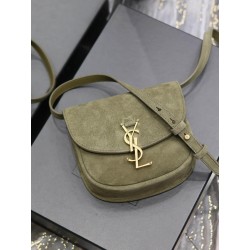 YSL KAIA SMALL SATCHEL IN SMOOTH LEATHER 619740