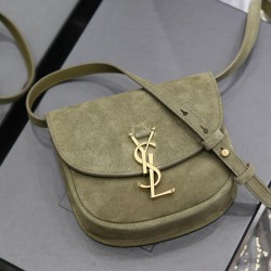 YSL KAIA SMALL SATCHEL IN SMOOTH LEATHER 619740