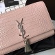 YSL KATE Croc-effect leather Crossbody Bag 377829