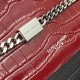 YSL KATE Croc-effect leather Crossbody Bag 377829