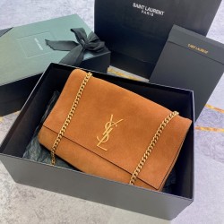 YSL KATE MEDIUM REVERSIBLE IN SUEDE Bag 553804