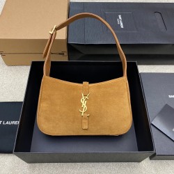 YSL LE5A7 Brushed Leather Handbag 657228