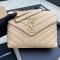 YSL LOULOU Y-Quilted Leather Flap Envelope Bag 392277