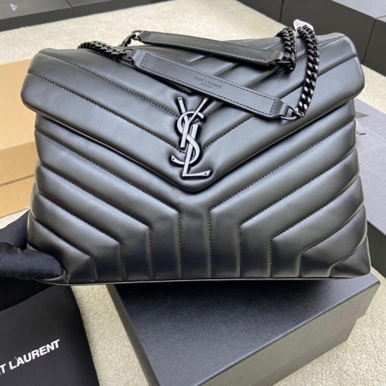 YSL LOULOU Y-Quilted Leather Flap Envelope Bag 392288