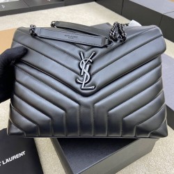 YSL LOULOU Y-Quilted Leather Flap Envelope Bag 392288