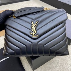 YSL LOULOU Y-Quilted Leather Flap Envelope Bag 392288