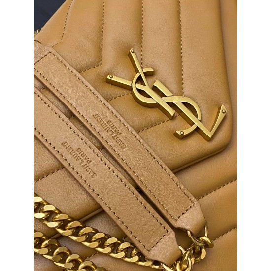 YSL LOULOU Y-Quilted Leather Flap Envelope Bag 392288