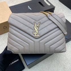 YSL LOULOU Y-Quilted Leather Flap Envelope Bag 392288