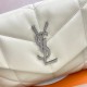 YSL LOULOU Quilted Sheepskin Cloud Pillow Bag 577476