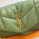 YSL LOULOU Quilted Sheepskin Cloud Pillow Bag 577476