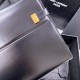 YSL MANHATTAN Flap Glossed SHINY LEATHER BAG 579271