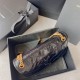 YSL NIKI Vintage Leather Messenger Bag 633151