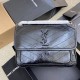 YSL NIKI Vintage Leather Messenger Bag 633158