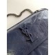 YSL NIKI Vintage Leather Messenger Bag 633158