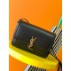 YSL SOLFERINO MEDIUM SATCHEL IN BOX LEATHER BAG 634305