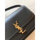 YSL SOLFERINO MEDIUM SATCHEL IN BOX LEATHER BAG 634305