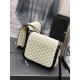 YSL SOLFERINO Quilted Lambskin Diamond Tofu Bag 733704