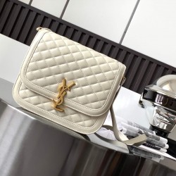 YSL SOLFERINO Quilted Lambskin Diamond Tofu Bag 733704