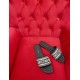 DIOR DWAY SLIDE Embroidered Cotton