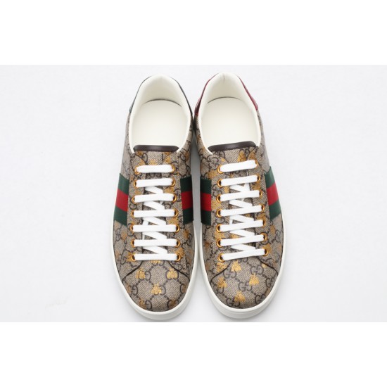 GUCCI Ace GG Supreme Canvas Sneakers