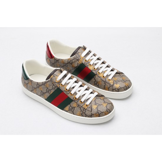 GUCCI Ace GG Supreme Canvas Sneakers