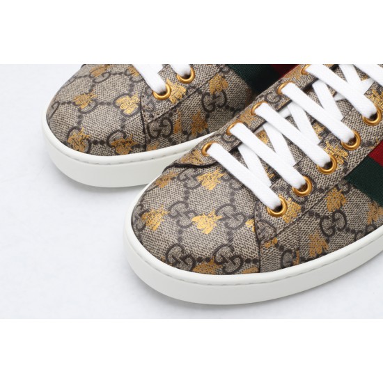 GUCCI Ace GG Supreme Canvas Sneakers