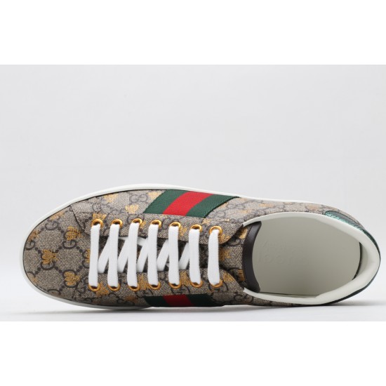 GUCCI Ace GG Supreme Canvas Sneakers