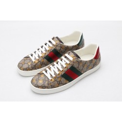 GUCCI Ace GG Supreme Canvas Sneakers