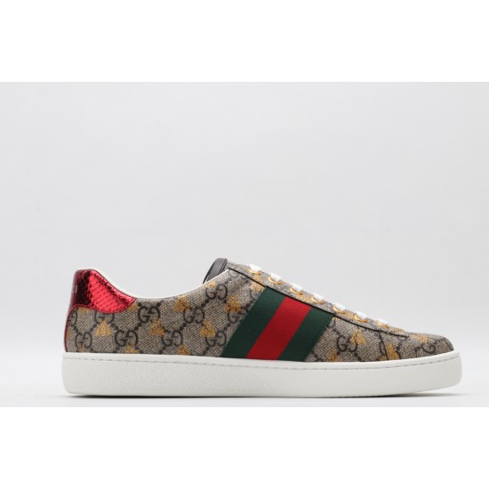 GUCCI Ace GG Supreme Canvas Sneakers