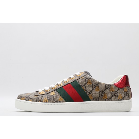 GUCCI Ace GG Supreme Canvas Sneakers