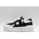 VALENTINO GARAVANI Rockstud Untitled Leather Platform Sneakers  