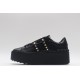 VALENTINO GARAVANI Rockstud Untitled Leather Sneakers