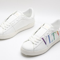 VALENTINO GARAVANI Open Leather Sneakers 