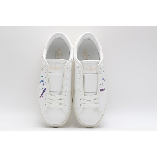 VALENTINO GARAVANI Open Leather Sneakers 