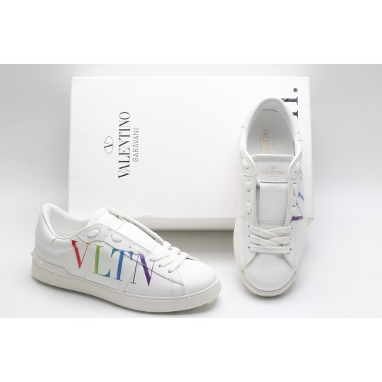 VALENTINO GARAVANI Open Leather Sneakers 