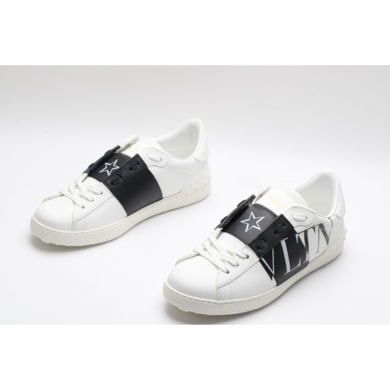 VALENTINO GARAVANI Open Leather Sneakers 