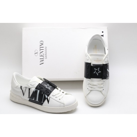 VALENTINO GARAVANI Open Leather Sneakers 