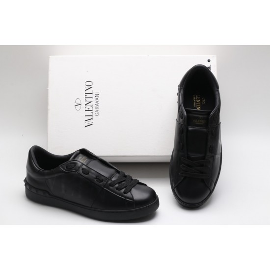 VALENTINO GARAVANI Open Leather Sneakers 