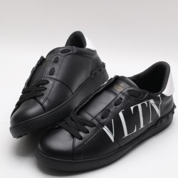 VALENTINO GARAVANI Open Leather Sneakers 