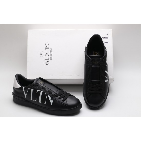 VALENTINO GARAVANI Open Leather Sneakers 