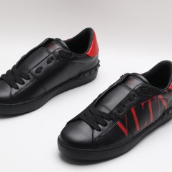 VALENTINO GARAVANI Open Leather Sneakers 