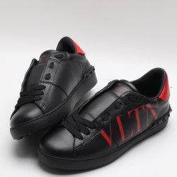 VALENTINO GARAVANI Open Leather Sneakers 