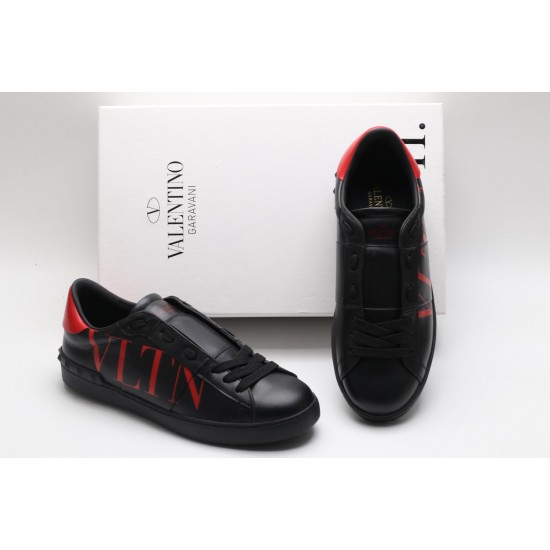 VALENTINO GARAVANI Open Leather Sneakers 