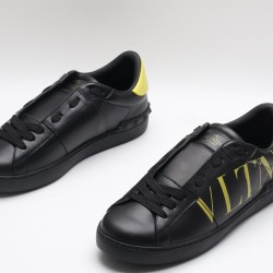 VALENTINO GARAVANI Open Leather Sneakers 