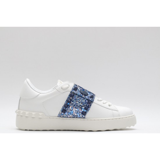 VALENTINO GARAVANI Rockstud Untitled Leather Sneakers