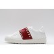 VALENTINO GARAVANI Rockstud Untitled Leather Sneakers