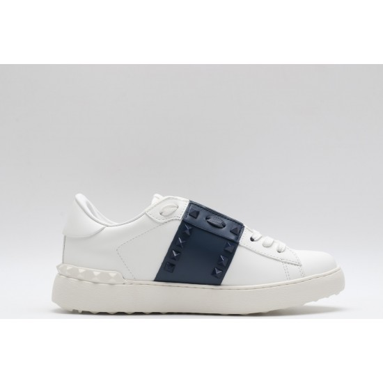 VALENTINO GARAVANI Rockstud Untitled Leather Sneakers