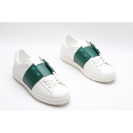 VALENTINO GARAVANI Open Leather Sneakers 