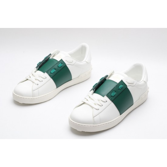 VALENTINO GARAVANI Open Leather Sneakers 