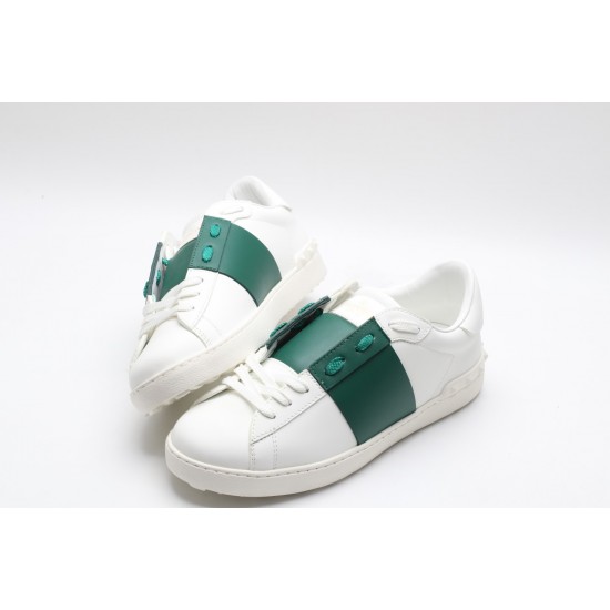 VALENTINO GARAVANI Open Leather Sneakers 